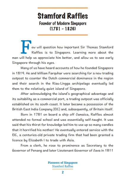 Pioneers of Singapore (eBook)